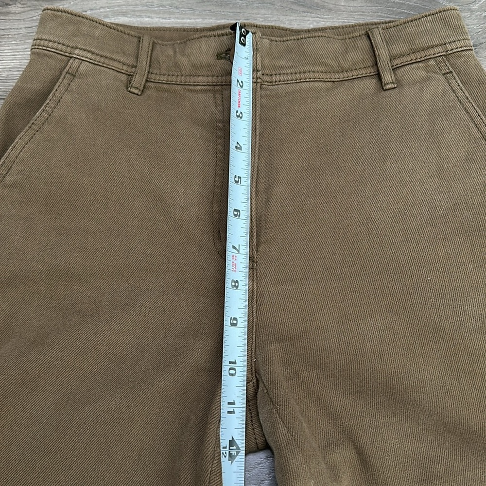 Wilfred Free Aritzia Meave Cargo Mid Rise Straight Ankle Pants Brown Size‎ 0 - Picture 9 of 14